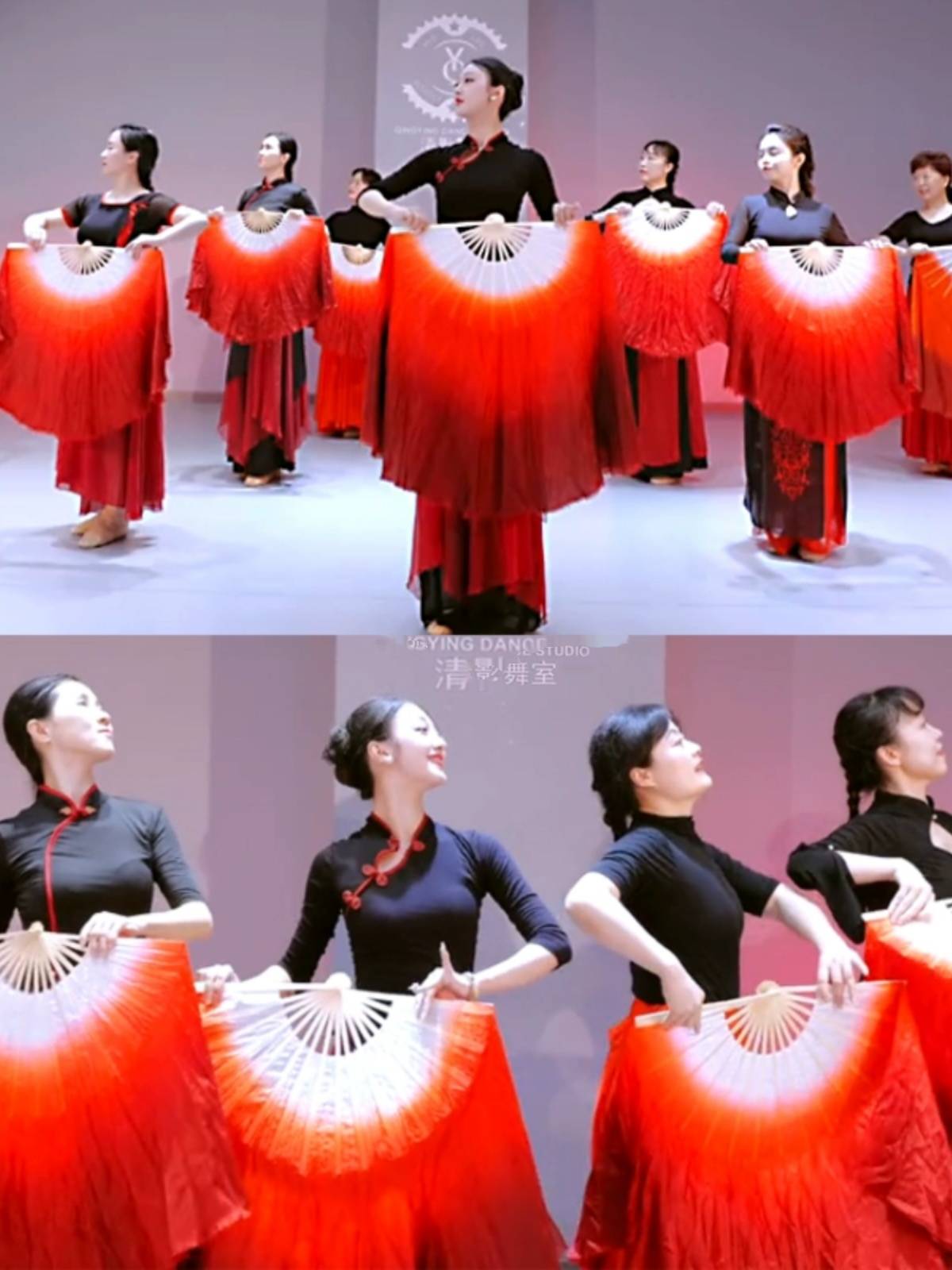 Wanjiang Fan Dance Performance Service Adult New Year's Day Party Chinese National Style Classical Dance Body Rhyme Fitting Service