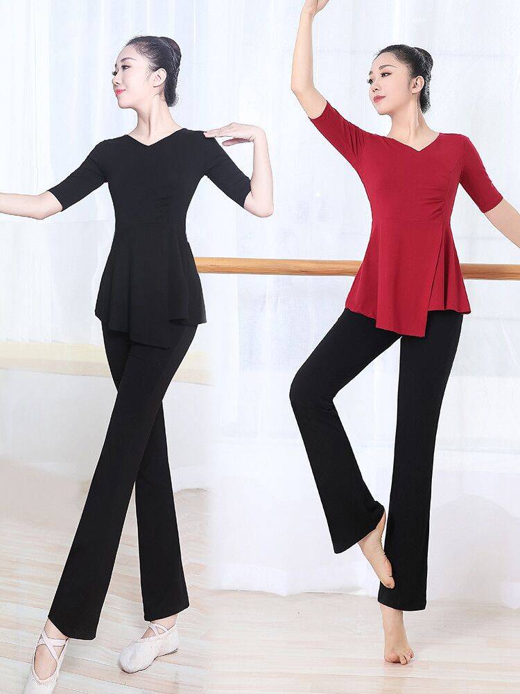 Dance practitioner suit set women's new body dance adult dance clothing, clothing practice, clothes spring and summer modern dance service