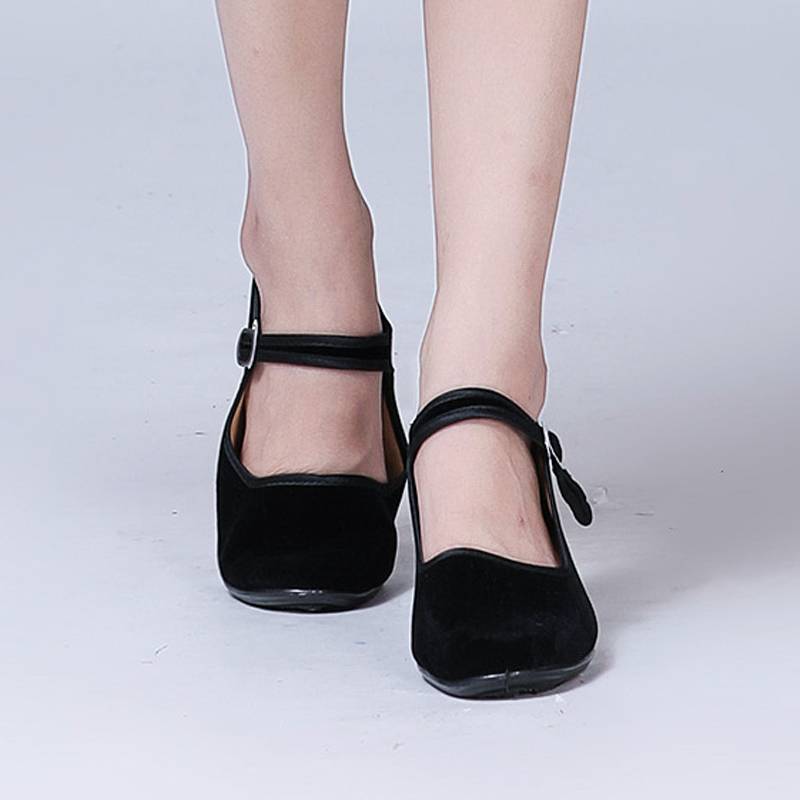 Old Beijing dance shoe cloth shoes ethnic minority supporting shoes adult children, boys and women dance shoes