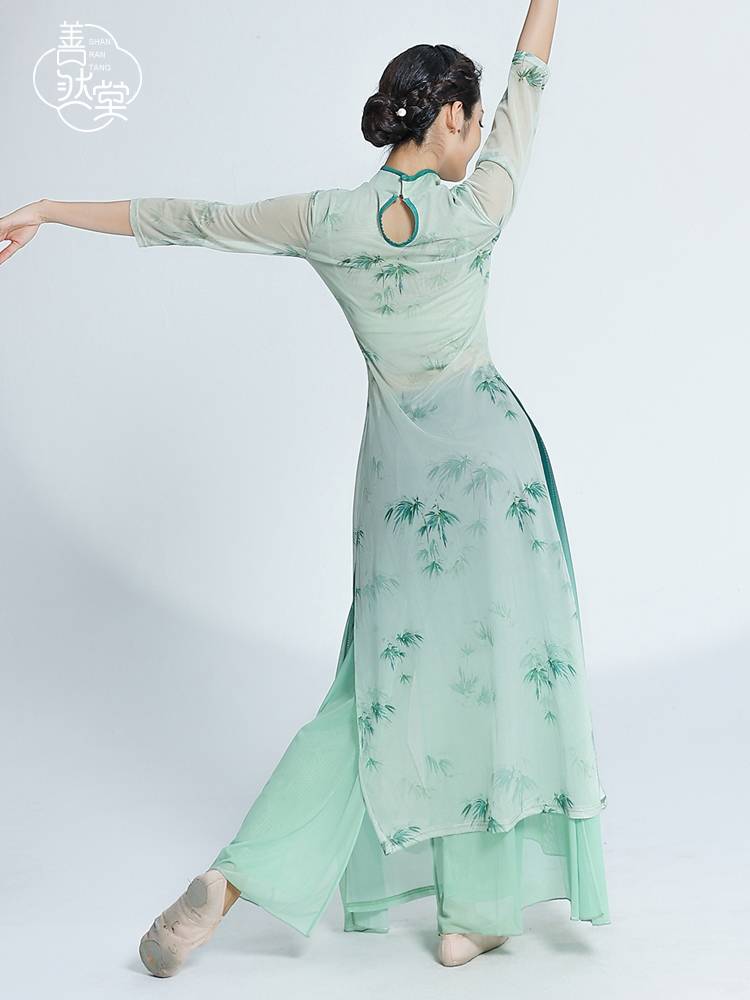 Shan Rantang Classical Dance Cheongsam Dance Dance Female Women's Rhyme Chinese Dance Practice Gong Service Adult Watch Performance Clothing New