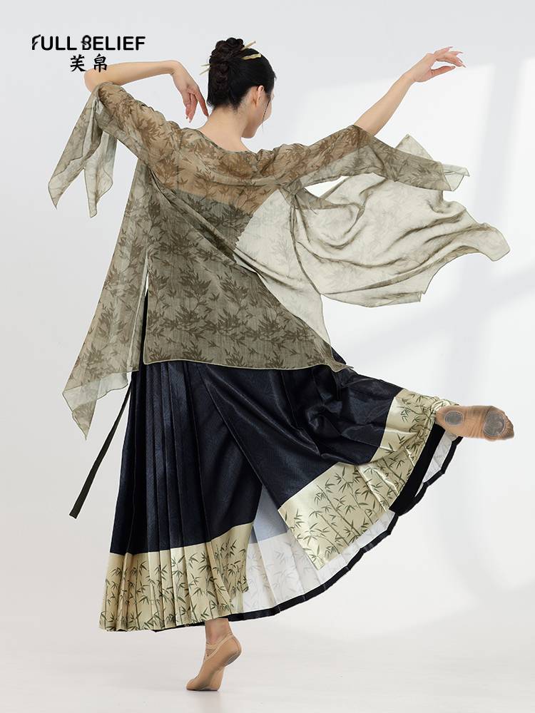 Fuxi Classical Dance Clothing Merchants Performance Girls Performance Dress Outsuit