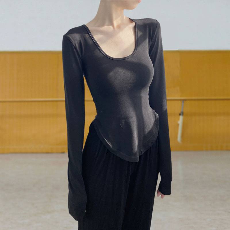 Dance practice service female slimming and thin modern dance top Chinese classical national dance teacher art kitchen training service