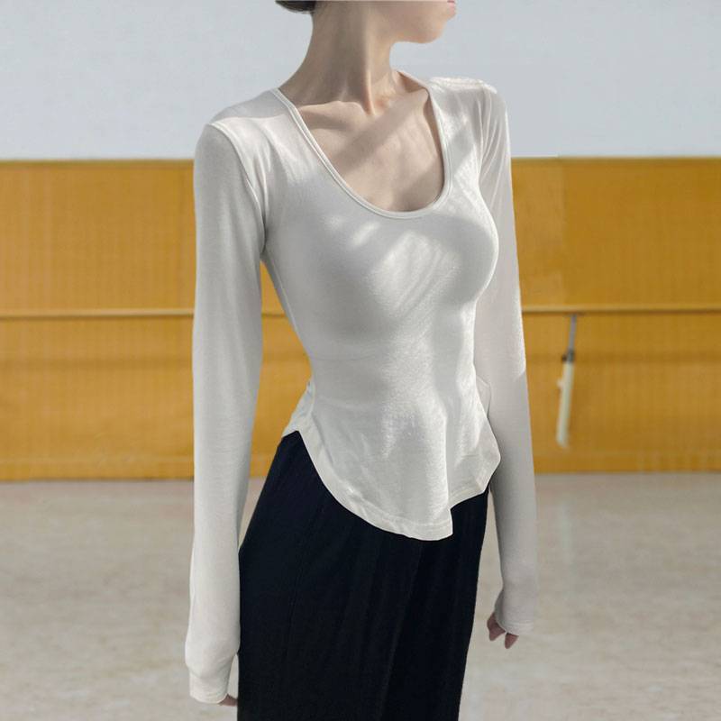 Dance practice service female slimming and thin modern dance top Chinese classical national dance teacher art kitchen training service
