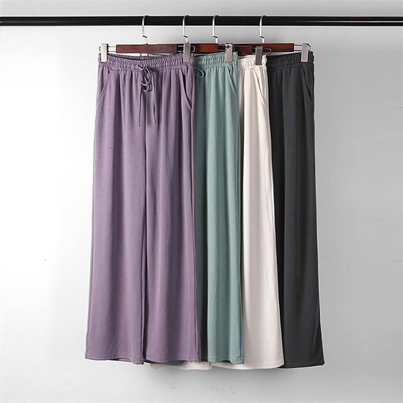 Autumn and winter dance pants women's loose and thick copper ammonia pocket wide -leg pants Chinese shape classical national dance exercise pants