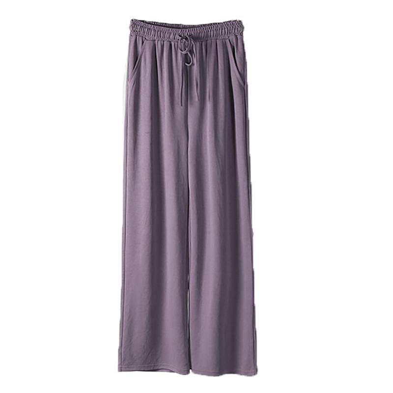 Autumn and winter dance pants women's loose and thick copper ammonia pocket wide -leg pants Chinese shape classical national dance exercise pants