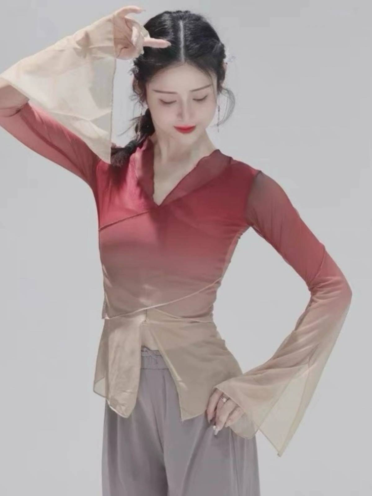Classical Dance Graduation Rhymes Yaosa Jacket Practice Female Chinese Dance Ethnic Dance Modern Dance Clothing Foundation Training Service