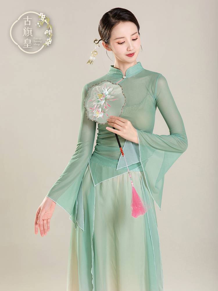 Ancient Banner Emperor Classical Dance Server New Tau, Permaneous Gargam Dress, Performing Chinese Dance National Performance Clothing