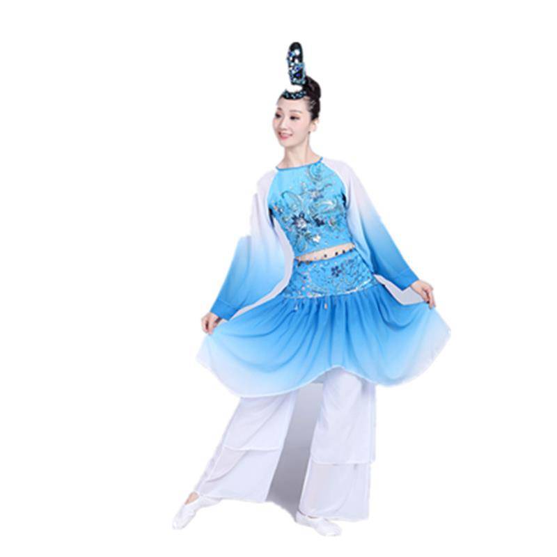 New stage performance dance clothing Tao Li Cup customization of Luo Yicai classical dance clothing performance clothing national dance