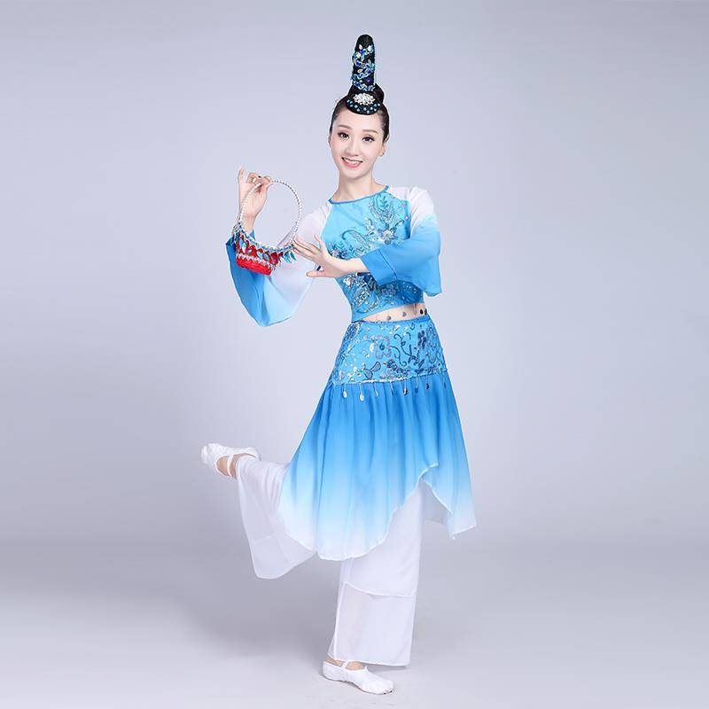 New stage performance dance clothing Tao Li Cup customization of Luo Yicai classical dance clothing performance clothing national dance