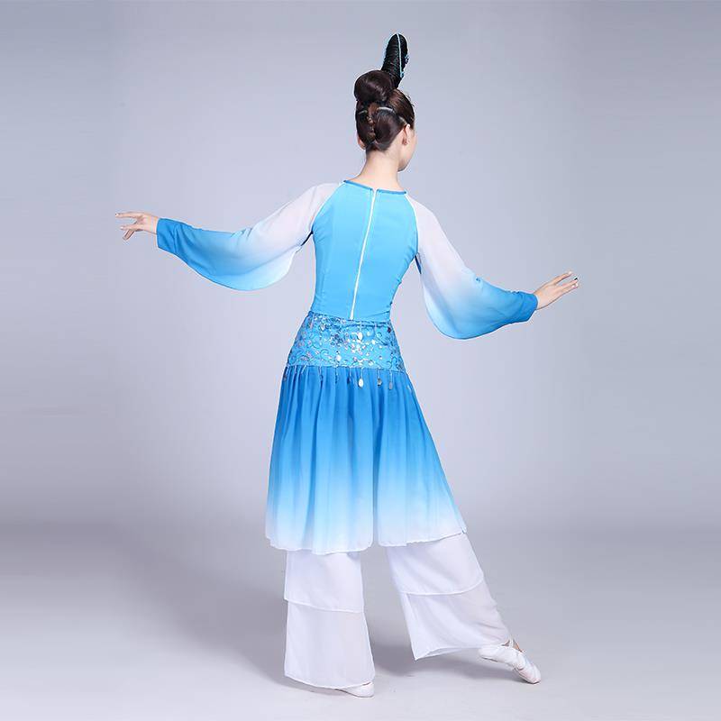 New stage performance dance clothing Tao Li Cup customization of Luo Yicai classical dance clothing performance clothing national dance