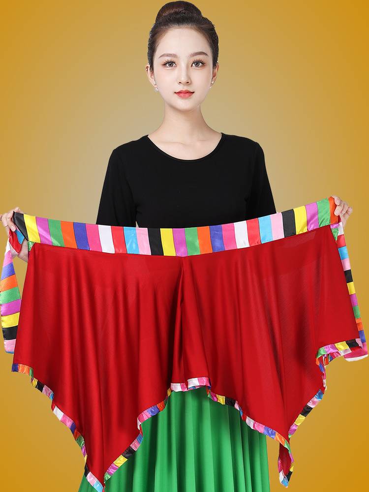 Square dance clothing new Tibetan dance small apron dancing dancing skirt, one piece of accessories national style tibetan belt skirt