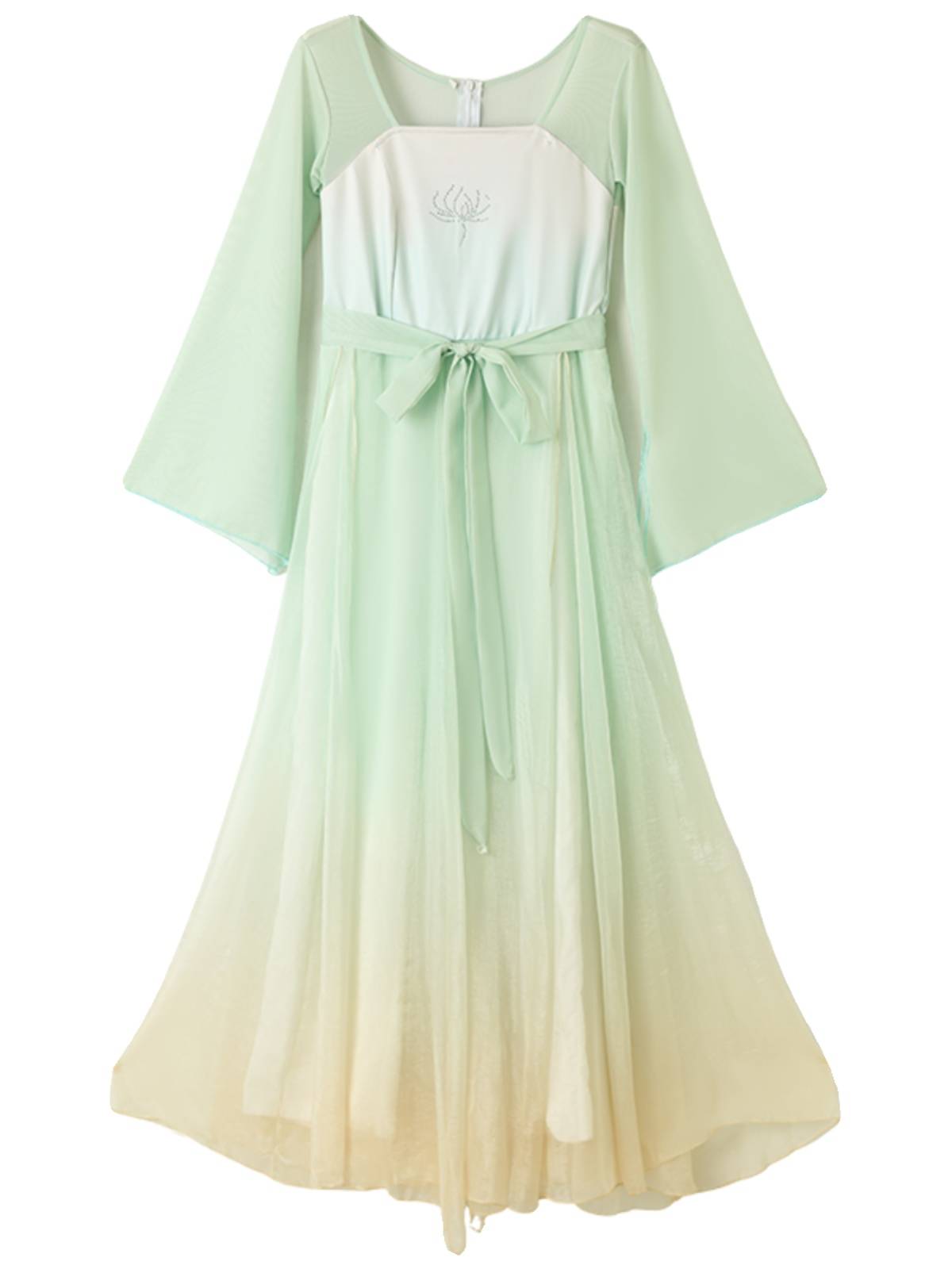 New classical dance gradual dance clothing, Yunding Ya Yue, national female elegant practice, performance clothing, clothing dress