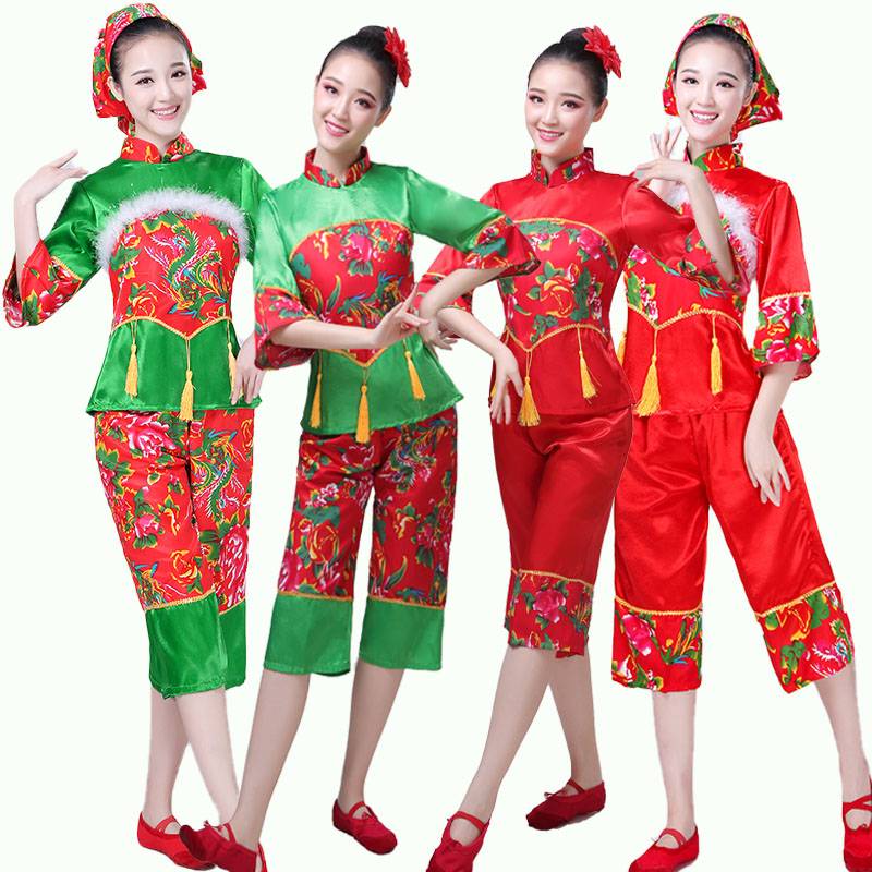 Plaza Dance Yangge Female 2023 New Middle -aged and Elderly Dance Service Classical Dance Adult Middle -aged and Elderly Bulber Drum Performance Services