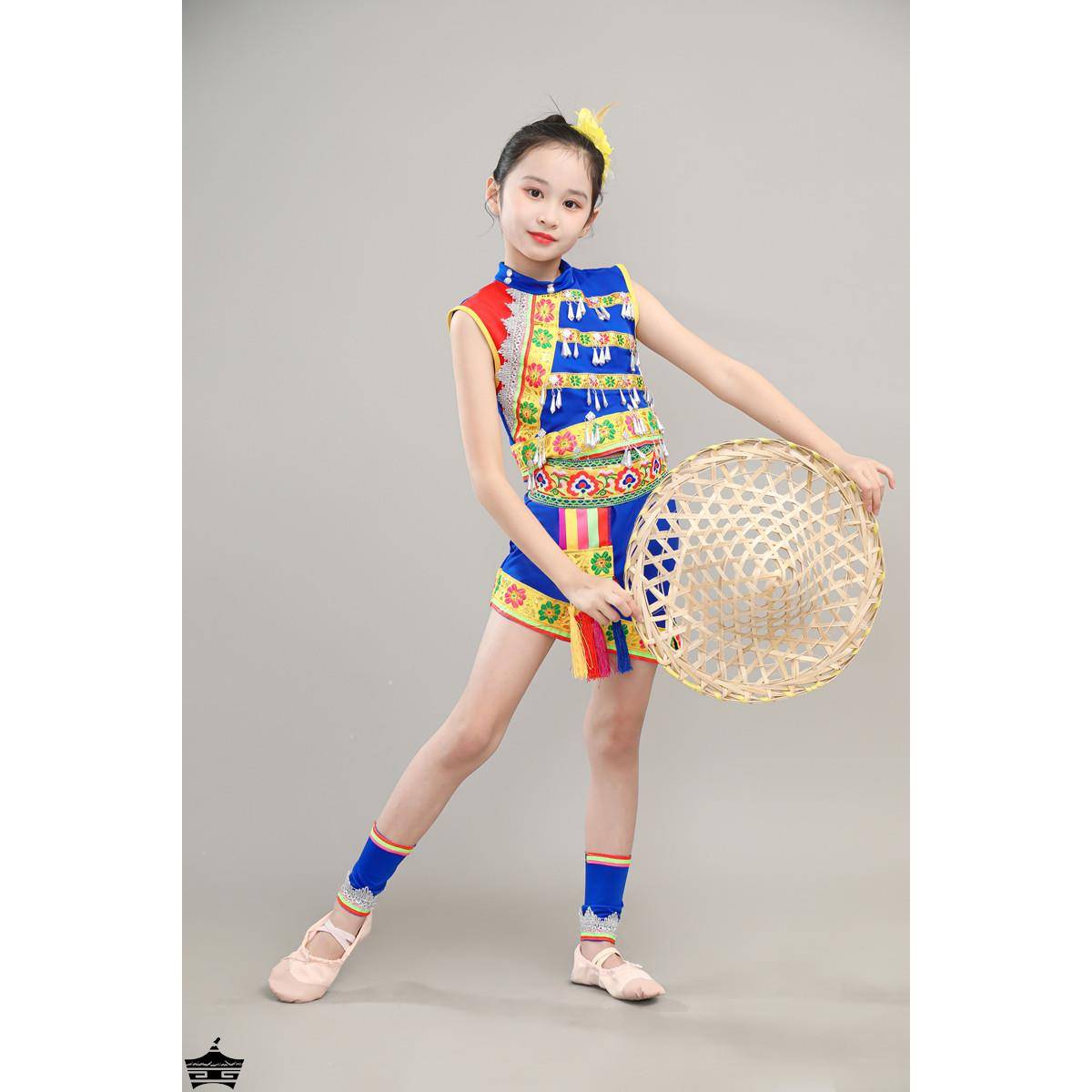 Children's Dai Dance Performance Services Yi Dai Yao minority clothing Dai dance dance clothing March clothing