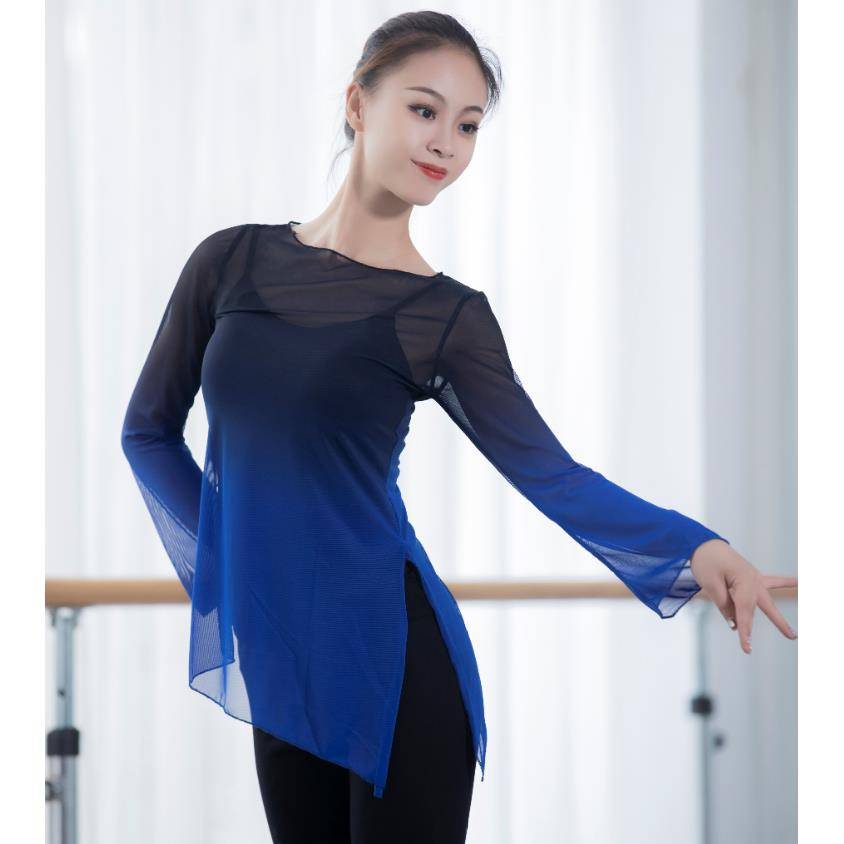 Classical dance practice service horn sleeve gradient test performance service women's national dance body dance dance dance gauze girl