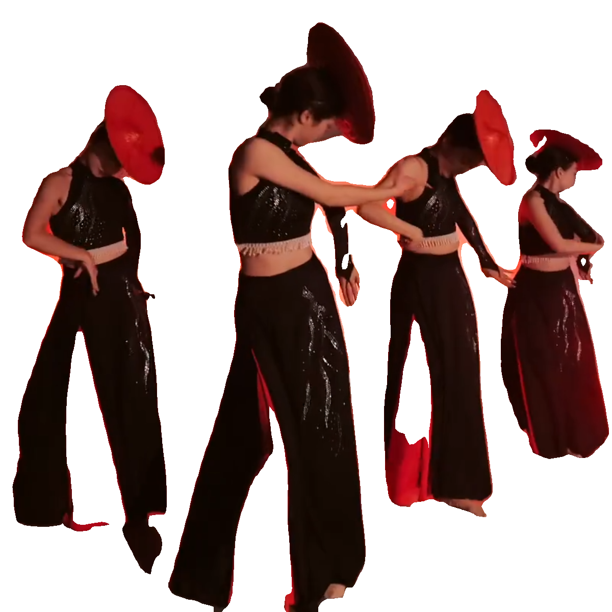 Dai dance clothing peacock dance flower waist big swing practice skirt national art test practice uniforms Xishuang Shuangna performance service