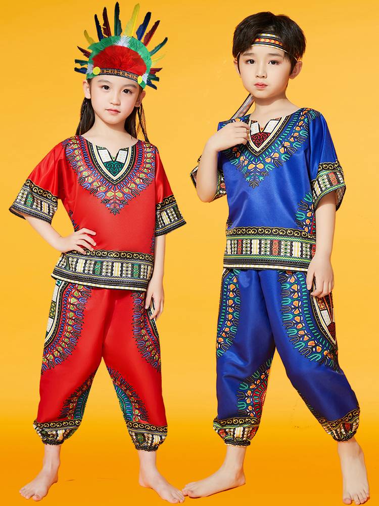 African Drum Show for Children, Men and Women Dance Kindergartens, 6-1 Show Nation