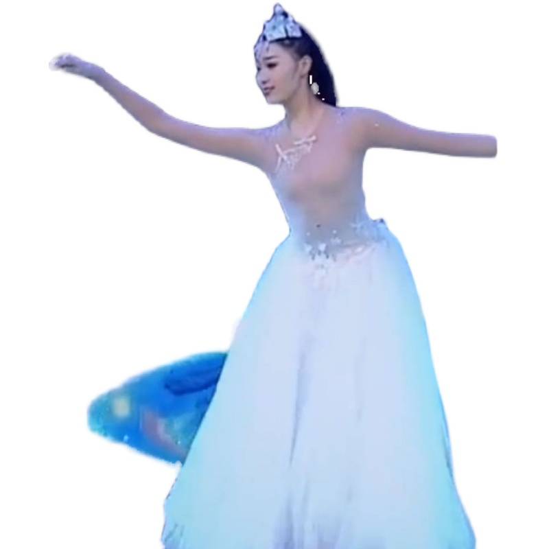 Customized the new national dance performance service Mongolian Mongolia Er Ghana River's same performance service big skirt and elegant