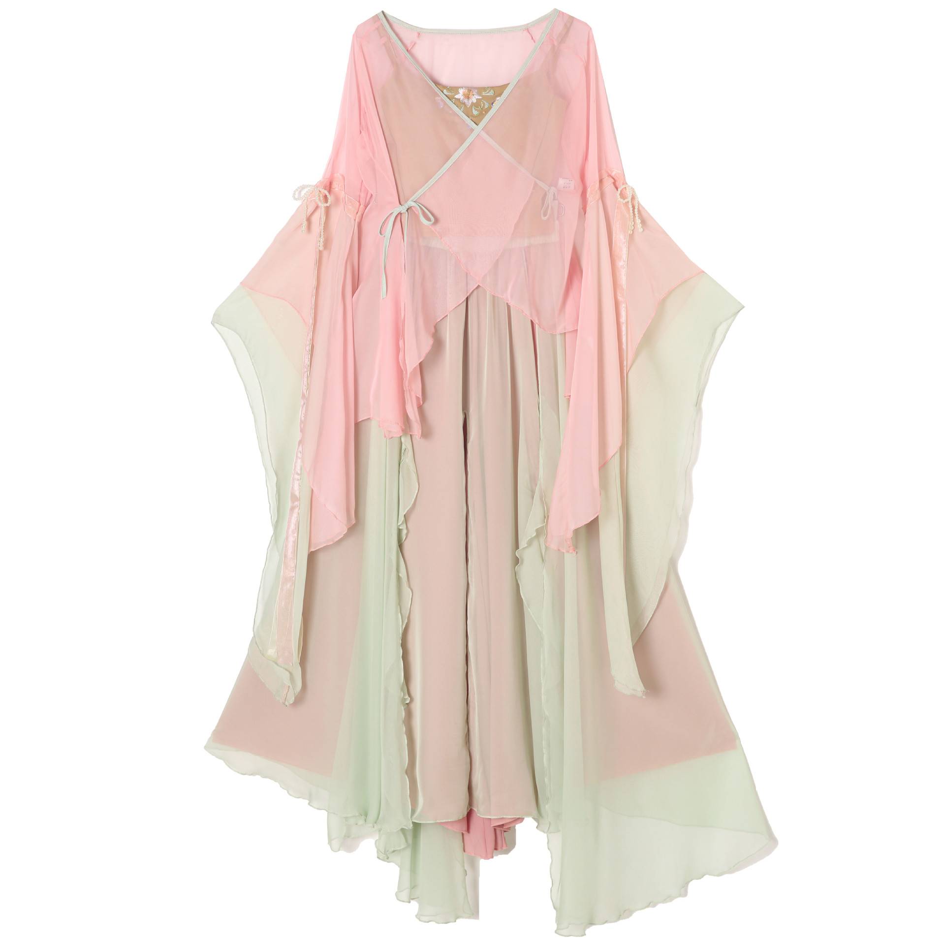 Half -pot gauze dance service female elegant classical dance performance clothing fairy fluttering body rhyme gauze national dance exercise service