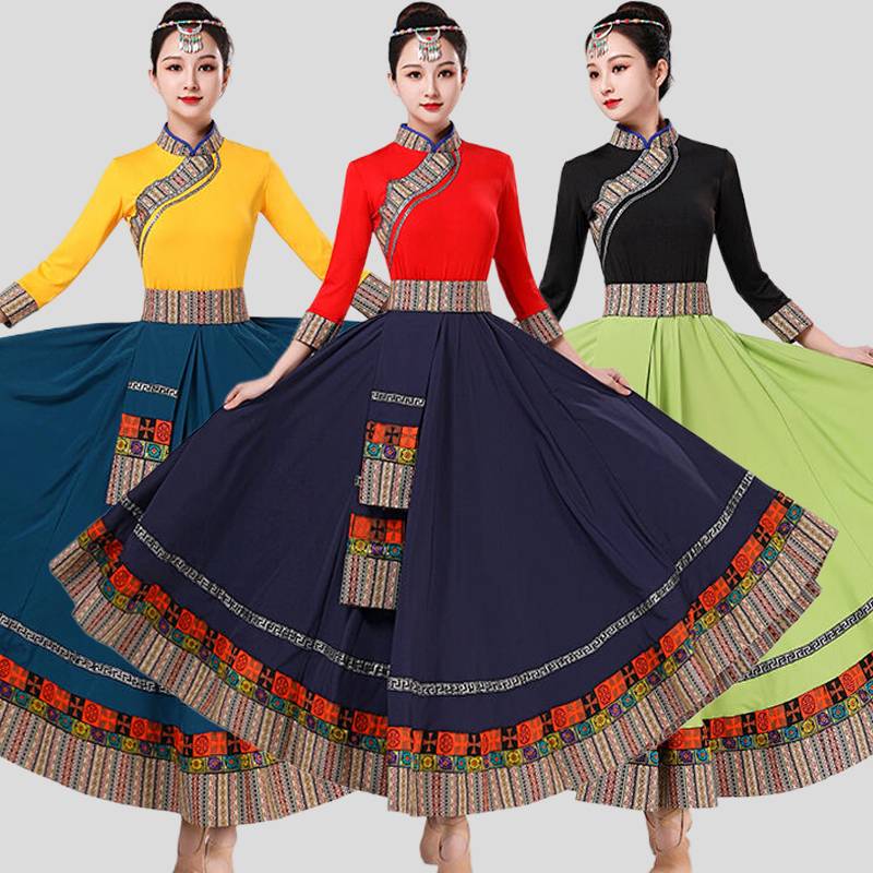 The Tibetan Dance Show Women's Apprenticeship for the Mongol Dance Square Quaternary