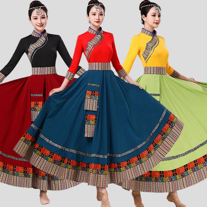 The Tibetan Dance Show Women's Apprenticeship for the Mongol Dance Square Quaternary