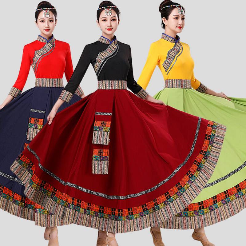 The Tibetan Dance Show Women's Apprenticeship for the Mongol Dance Square Quaternary