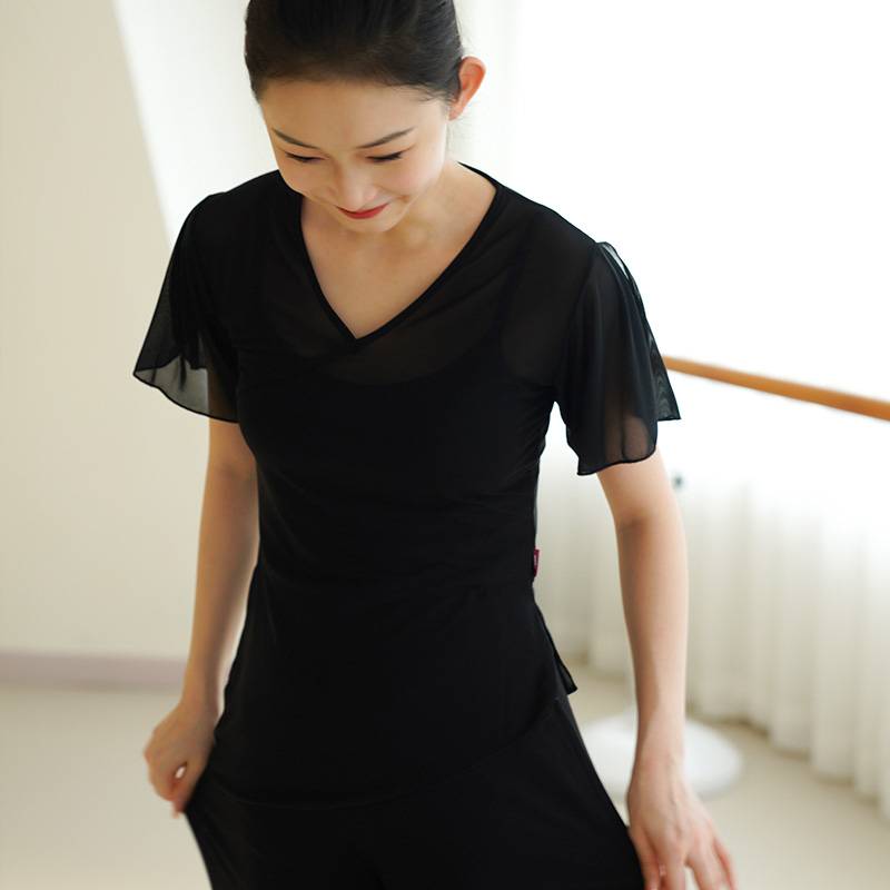 Classical Dance Modern Dance Body Rhyme Performance Services Female Women's Gauze Ocean Yangge National Dance Girl