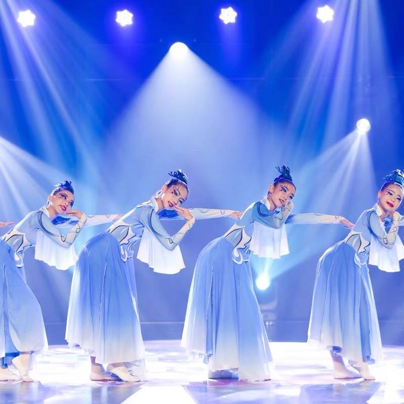 New Xiangshan Shuiyue Performing Classical Dance Art Examination Women's Chorus Several Chinese Modern Wind Dance Service