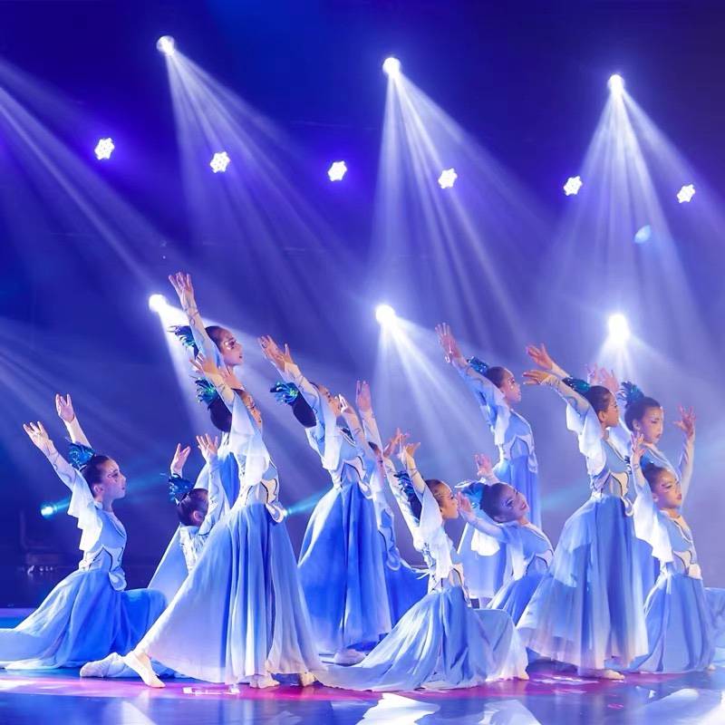 New Xiangshan Shuiyue Performing Classical Dance Art Examination Women's Chorus Several Chinese Modern Wind Dance Service