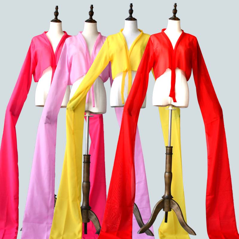 Water sleeve dance service Han Tang classical dance shocking dance performance service female adult practice meritors Hanfu shake sleeve Tibetan tops