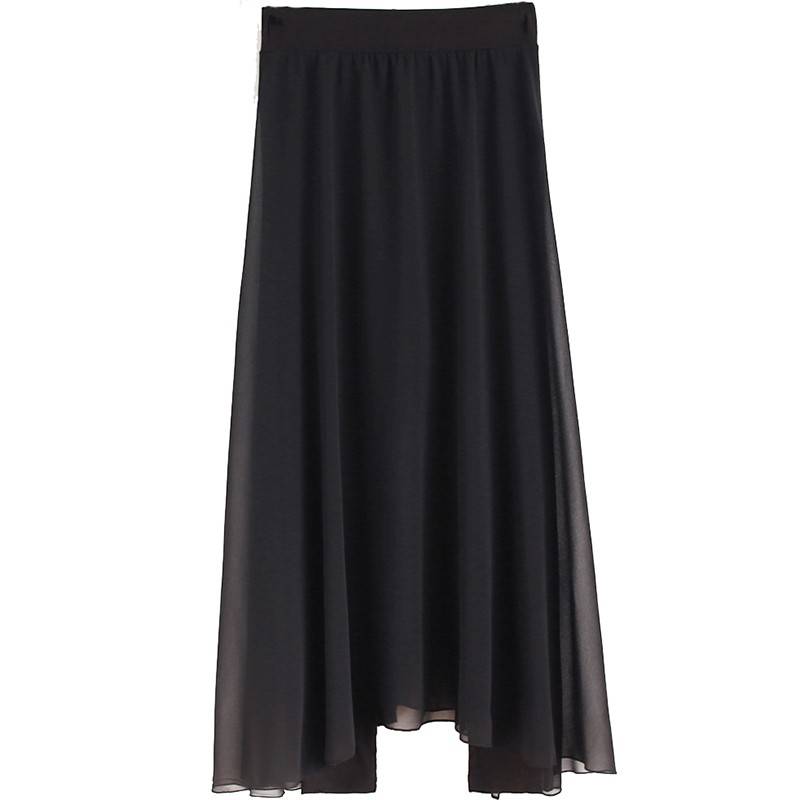 Spot Modern Dance Performance Practice Practical Press Press Dance Pants Black and White Skirts Halway Skirts National Dance China