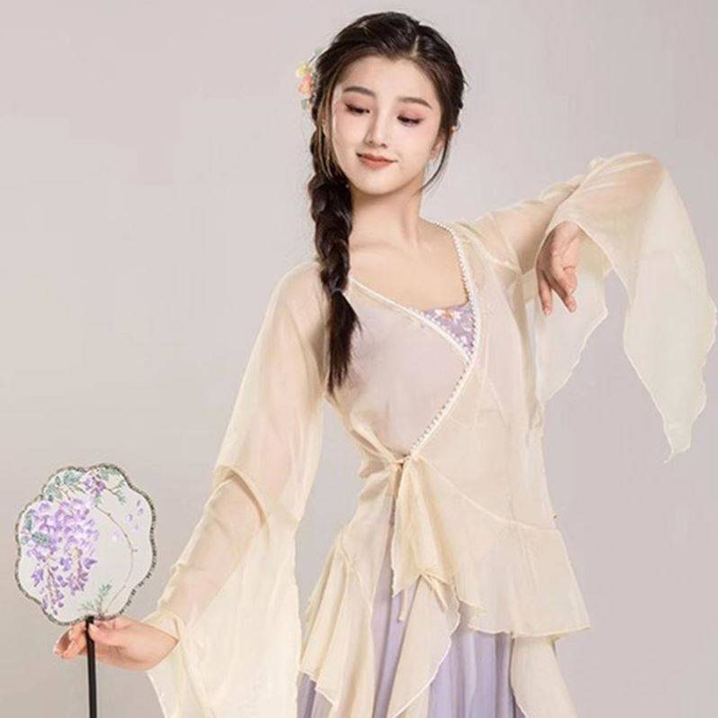 Peerless national dance classical dance service practice clothes, rhyme yae performance service Chinese dance cheongsam art test dance service