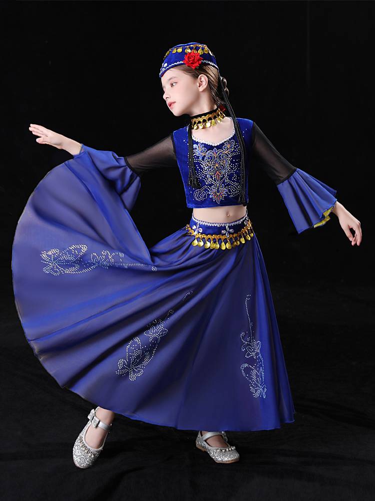 Kizili Guli Xinjiang Uyghur Little Gulin Dance Service Minority Performance Service Children's Performance Service