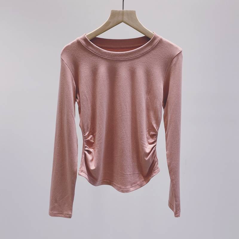 Autumn and winter thick dance service female modern dance classical dance national dance training service student base training uniform long sleeve top