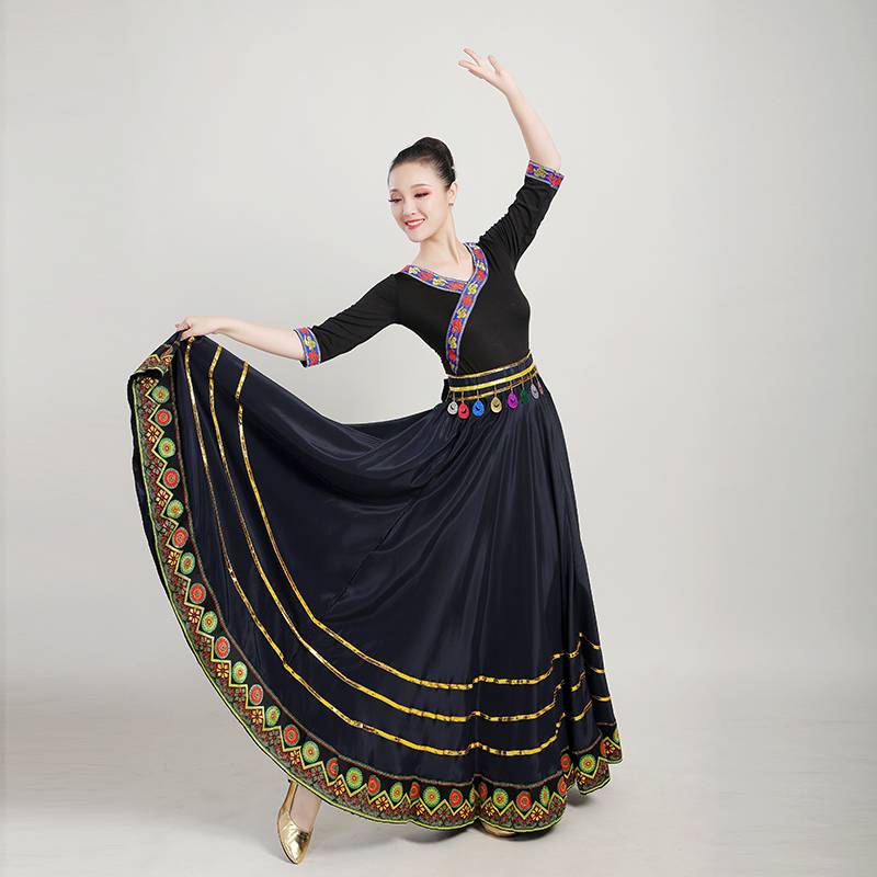 ♪ Tibetan dance dress dress plaza ♪