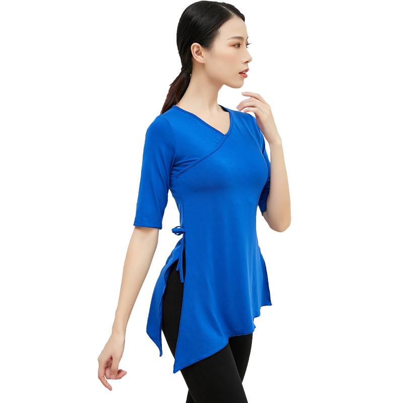 Chinese National Classical Dance Dance Series Top Tap Kaoki Training Service Summer Teacher Teacher Special Adult Training Clothing