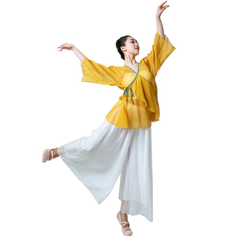 Classical Dance Female Adult Style Practice Services Uniforms Outstanding Gufeng Wait Wait Wait Wait Charming Drives Cloaks National Dance Clothing