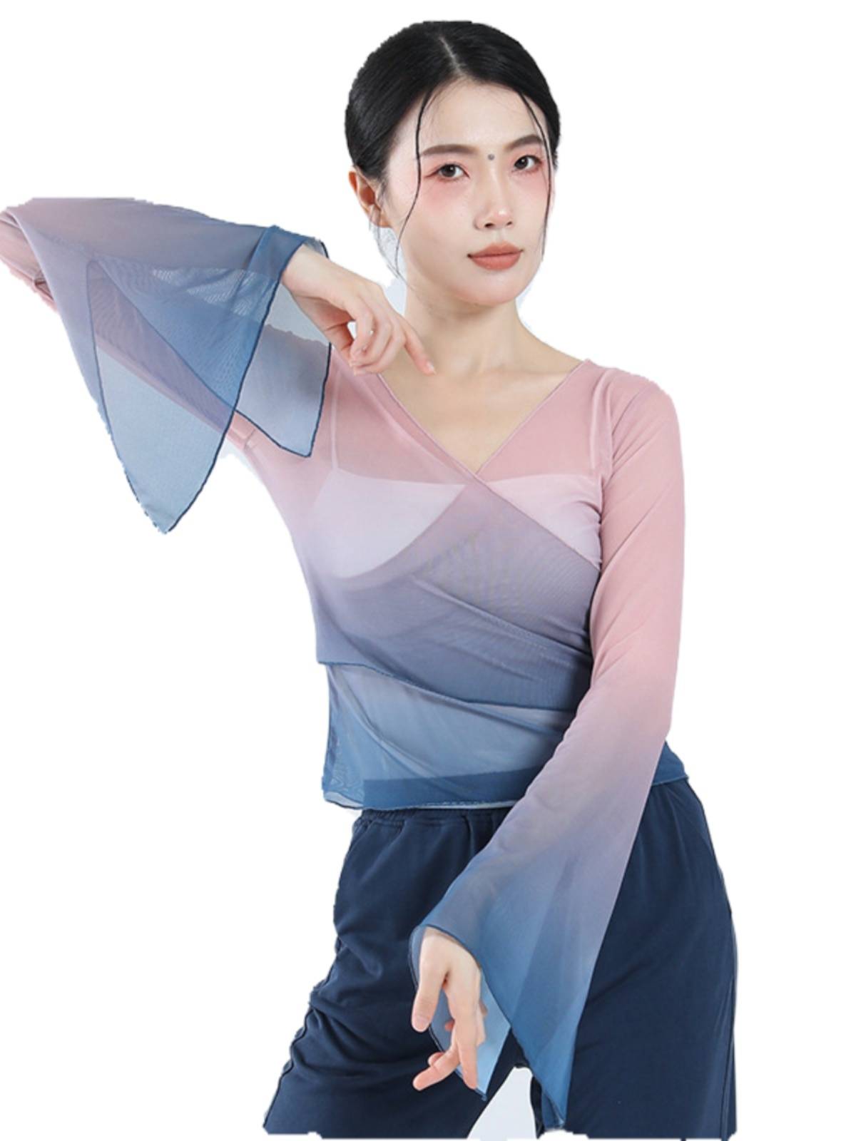 Gradient Chinese Dance National Dance Practice Gonggien Getting Termid Sleeping Sleeping Type Classical Dance -shaped Performance Services