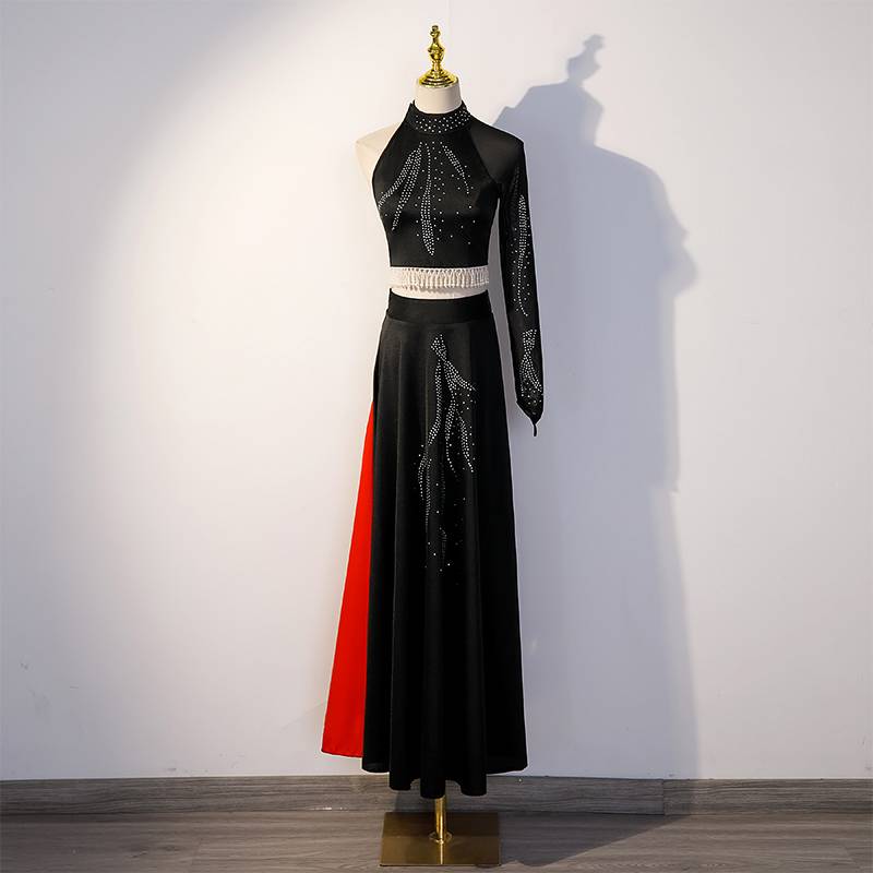 Dai dance service peacock dance big dance skirt test exercises practice uniforms in the West Shuangshuang version of Nanhua waist hip performance clothing