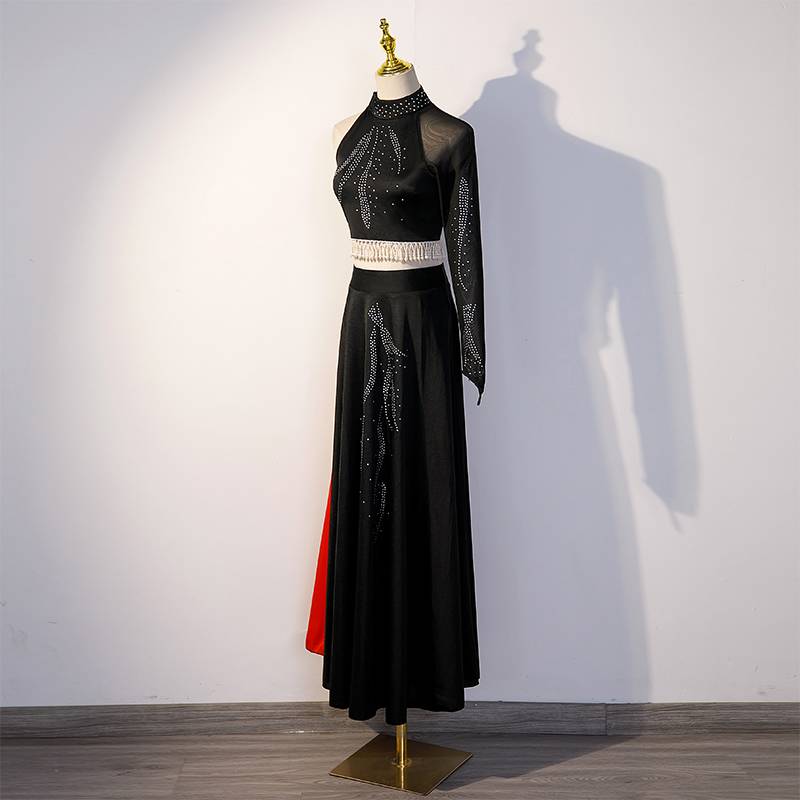 Dai dance service peacock dance big dance skirt test exercises practice uniforms in the West Shuangshuang version of Nanhua waist hip performance clothing