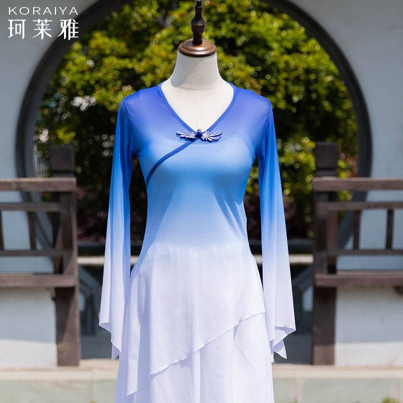 Dance practice service female elegant body rhyme ginematic Chinese dance national art test adult net yarn national wind top performance service