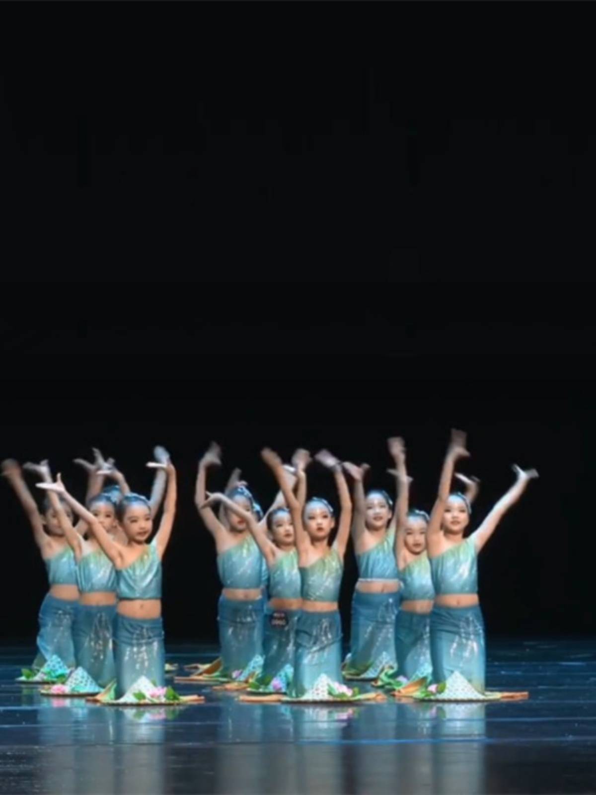 Dai Dai Dai Dance Performance Clothing Female Art Given Fish Tail Skirt National Dance Peacock Dance Dance Performance Performance Service