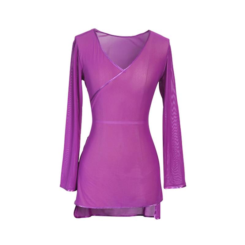Dance service female classical dance body rhyme dance dance gauze training service national dance net gauze tops elegant body training uniform