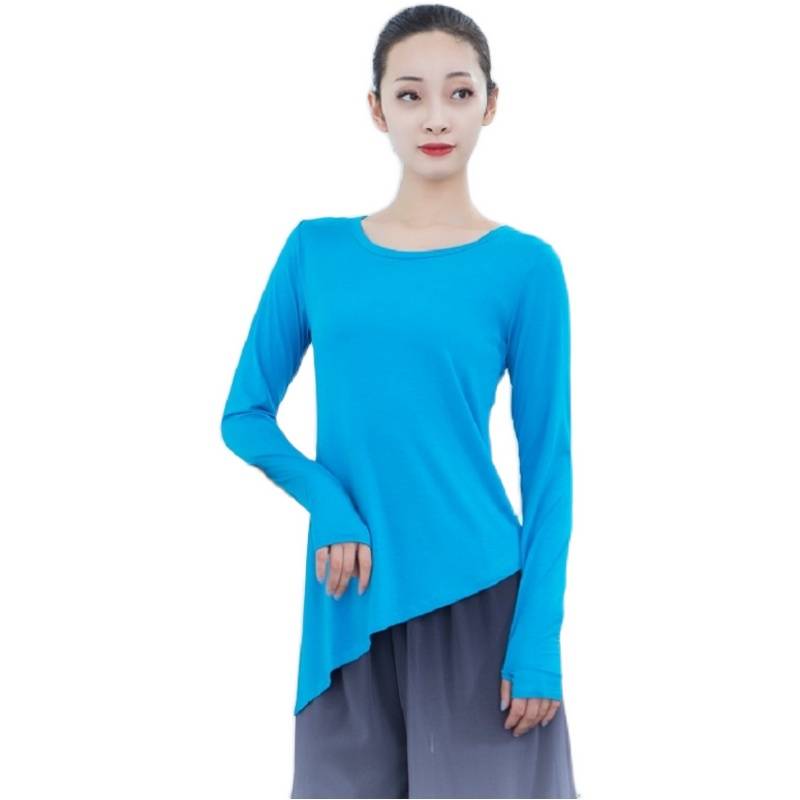Mordell's hands-on dance costumes, long-sleeve modern-day dance clothes, classical national yoga shirts