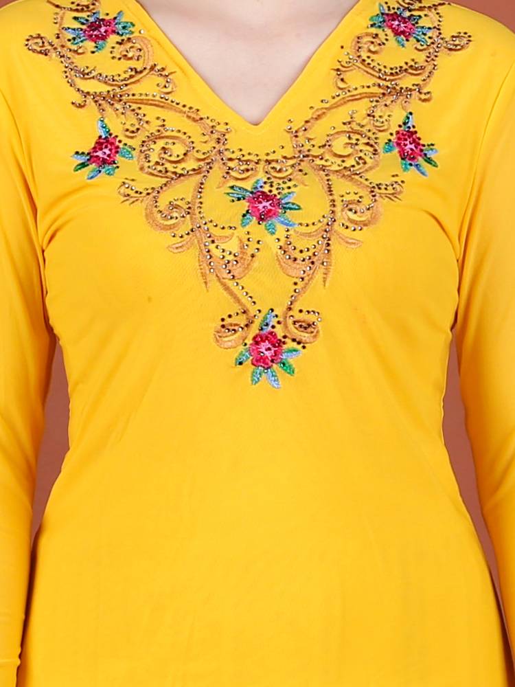 Xinjiang Dance Performance Clothing Network Skin -Spicy Diamond Summer Top Summer Top National Wind Dance Series Victoria Plaza Dance