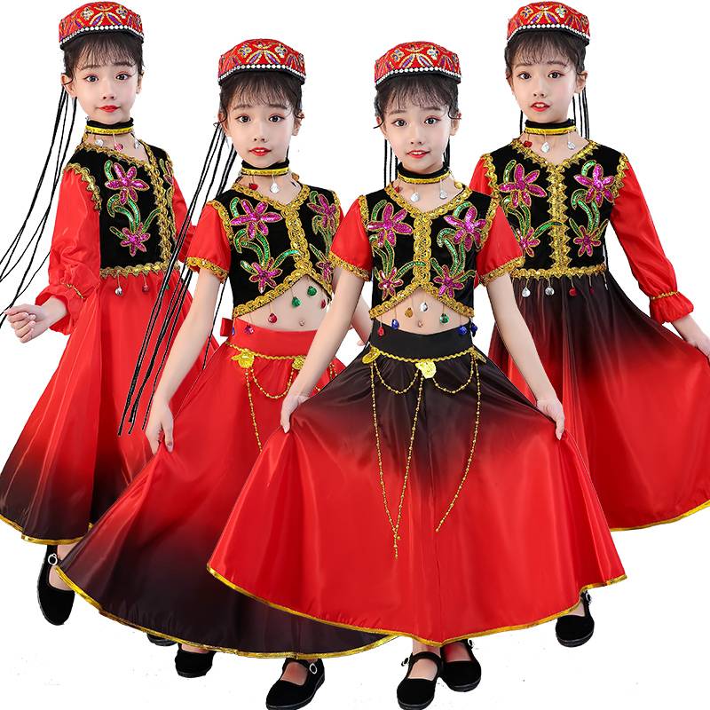 Xinjiang Dance Performance Service Children's Xinjiang Dance Gu Li Dance Female Women's Ethnic Minority Victorian Dance Dance Services