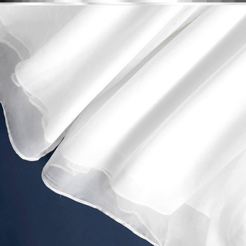 Classical dance pants chiffon Chinese style practice white gauze skirt summer Hanfu national dance performance clothes elegant