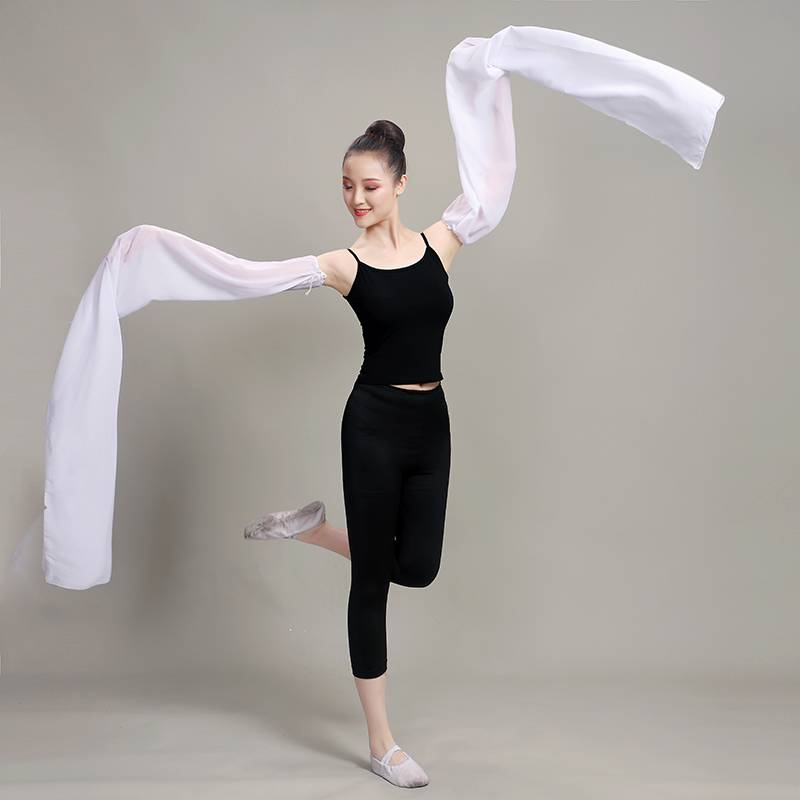Water sleeve classical dance clothing female adult shocking dance performance, practice Tibetan dance and opera alone sleeves shake sleeves