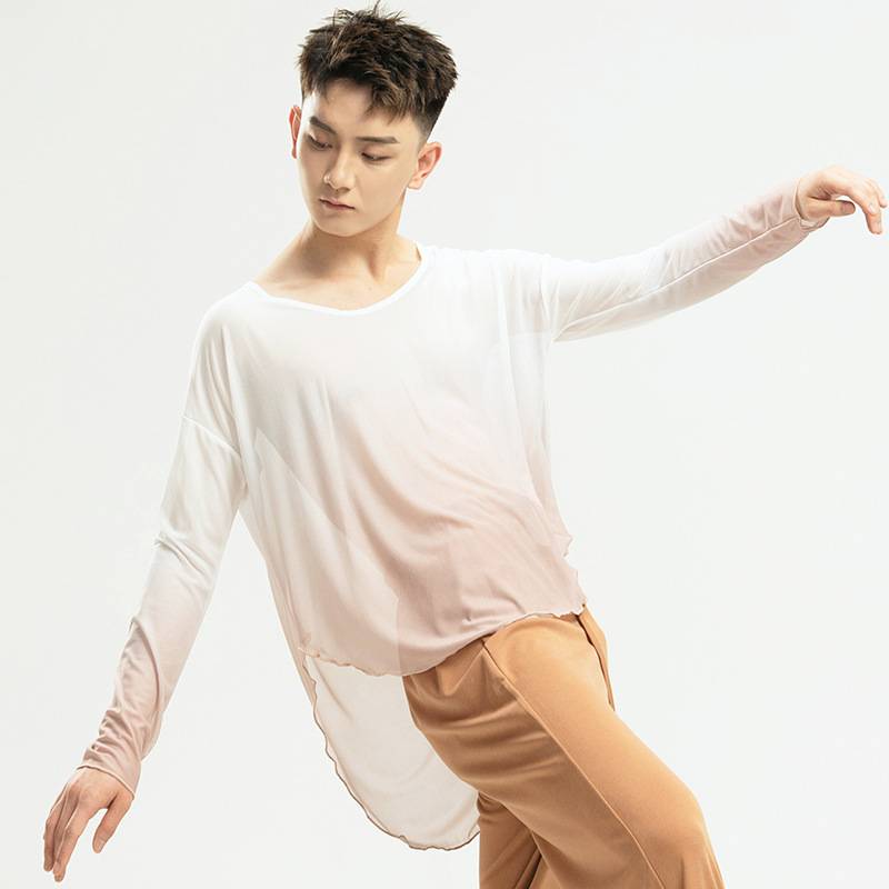 Summer men's and women's same classical dance clothes, elegant body rhyme gauze, Chinese dance modern dance style practice service