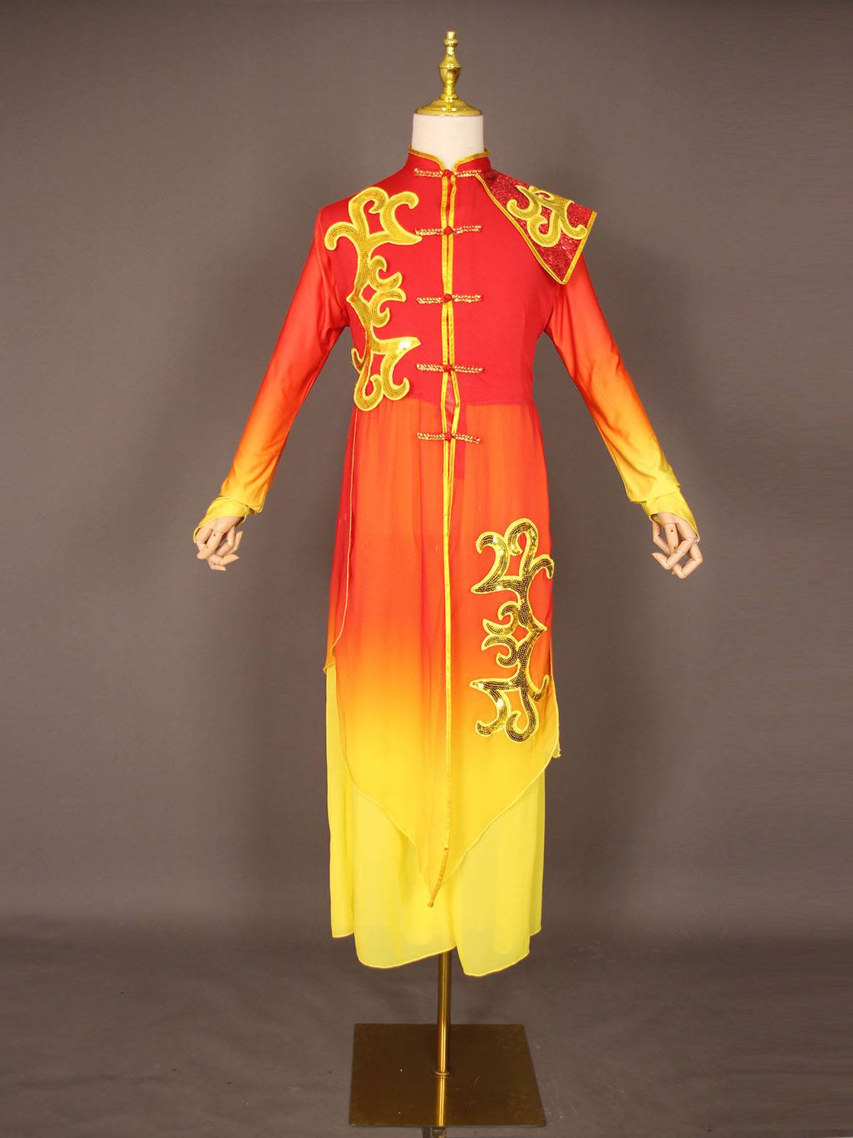 Rental modern dance performance, female elegant Chinese style drum, the opening dance, national dance, Yangge clothing girl